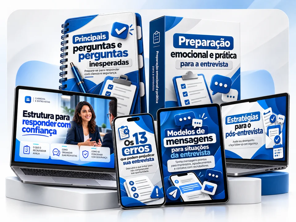 Mockup do Roteiro de Entrevista de Emprego